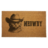 Cowboy Cat "Meowdy" Door Mat - The Original Underground / theoriginalunderground.com