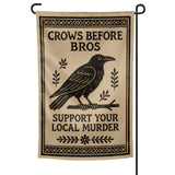 Crows Before Bros Garden Flag - The Original Underground / theoriginalunderground.com