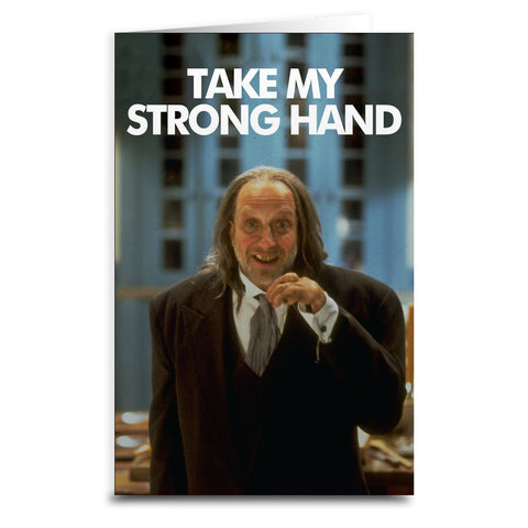 Scary Movie "Take My Strong Hand" Card - The Original Underground / theoriginalunderground.com