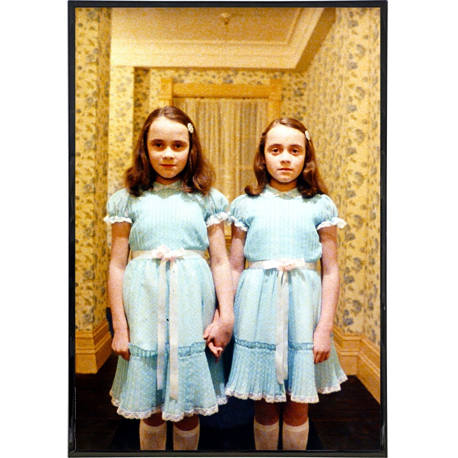 horror movie twins blue dress Twins with Blue Dresses Horror Movie