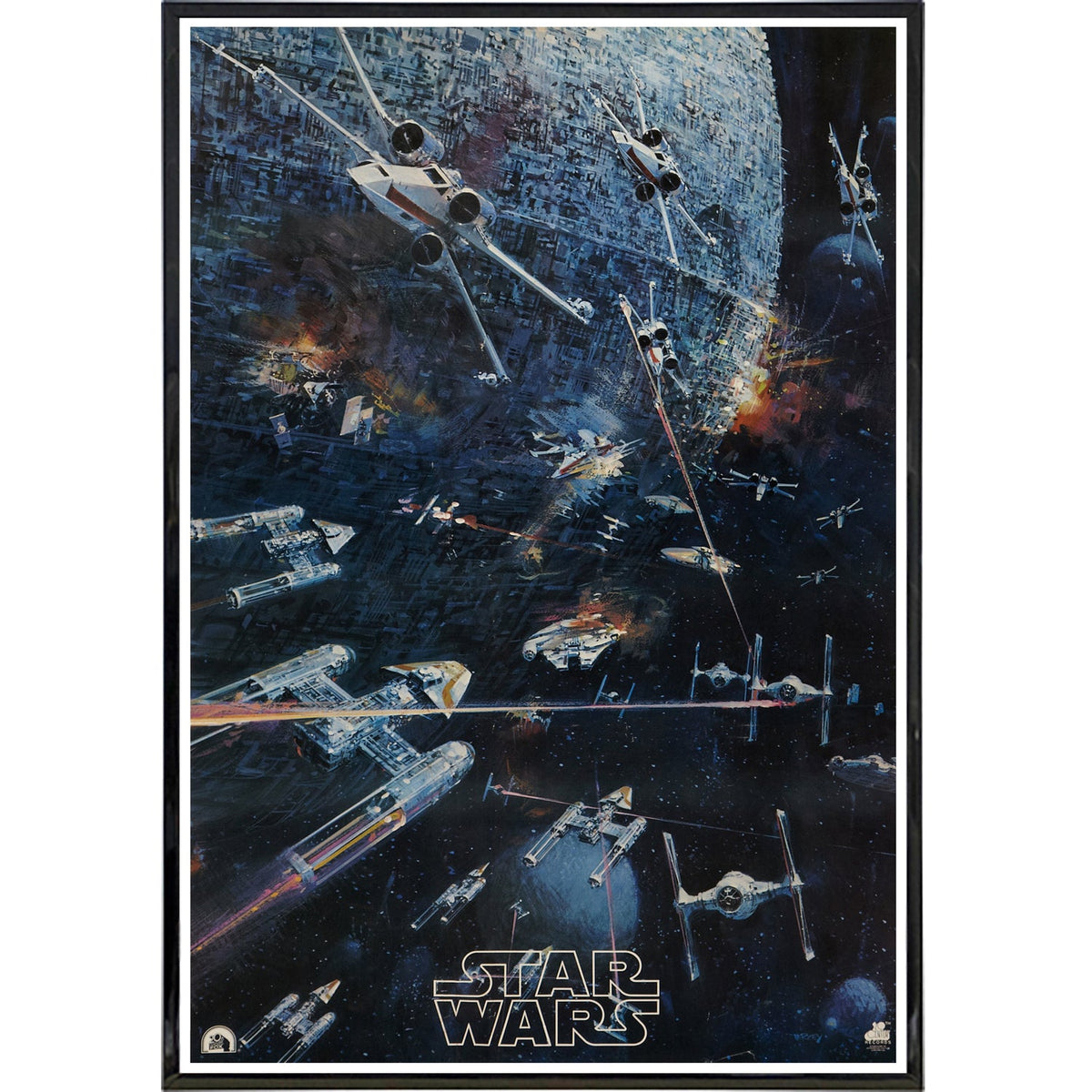 Star Wars 1977 Concept Poster Print | The Original Underground