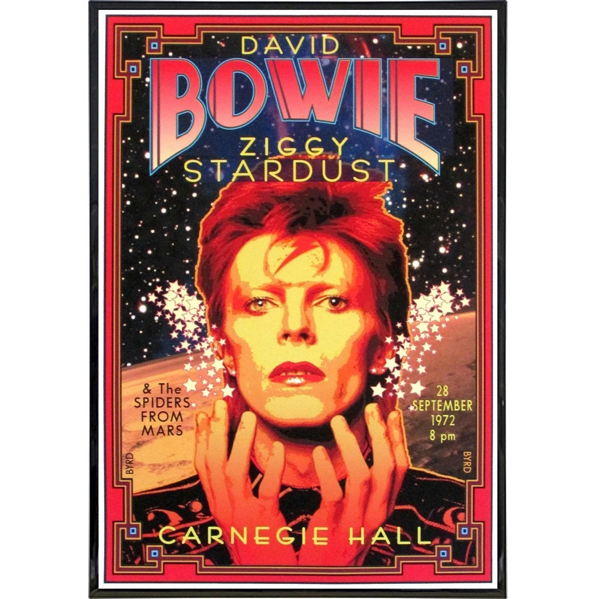 David Bowie Ziggy Stardust Show Poster Print | The Original