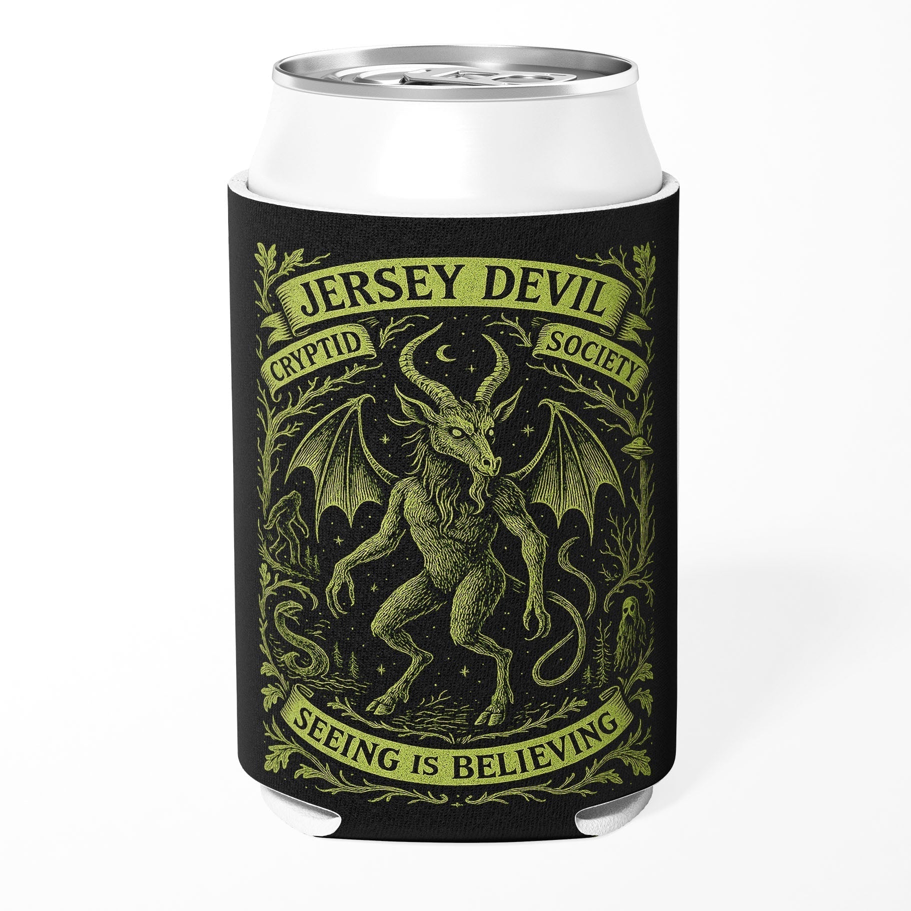 Jersey Devil Cryptid Society Can Cooler – The Original Underground