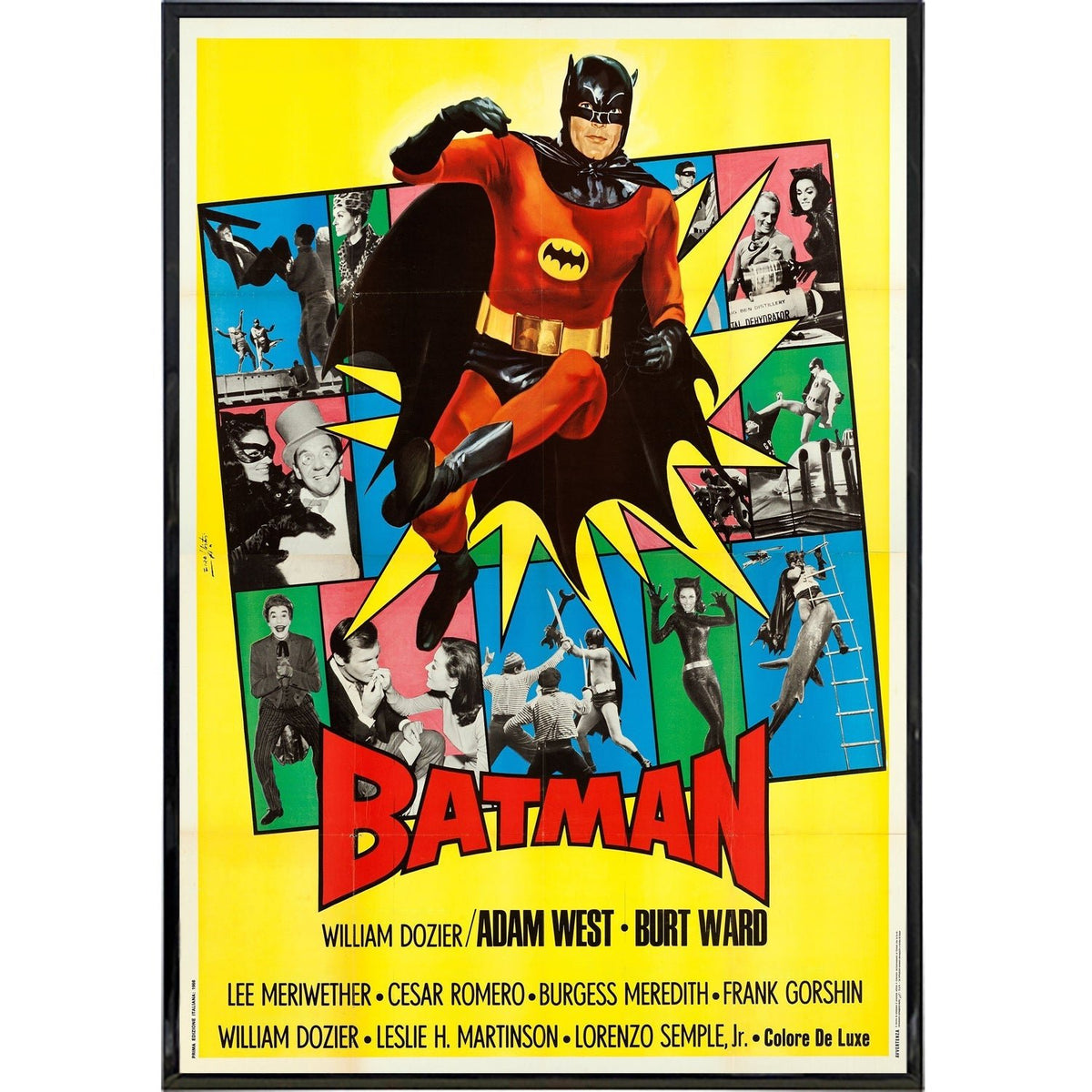 Batman 1966 Italian B Side Film Poster Print The Original Underground batman-1966-italian-b-side-film-poster-print-the-original-underground
