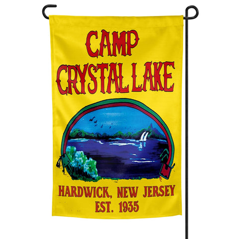 Camp Crystal Lake Garden Flag - The Original Underground