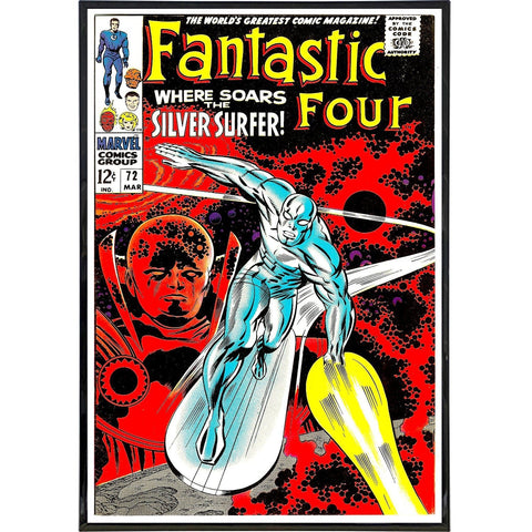 Fantastic Four Issue 72 Comic Cover Print - The Original Underground
