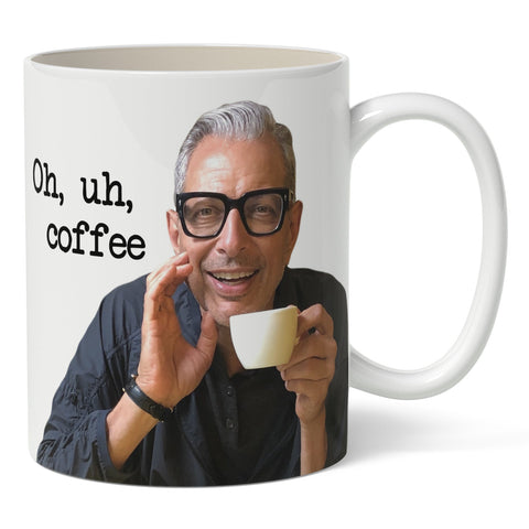 Jeff Goldblum "Uh, Coffee" Mug - The Original Underground