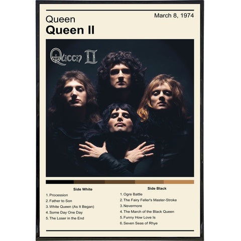 Queen II Album Print - The Original Underground
