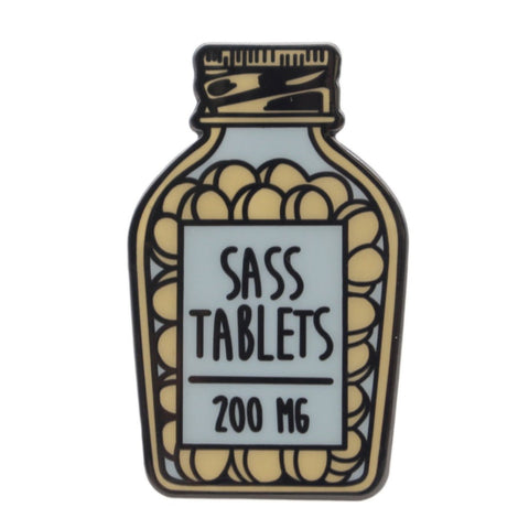 Sass Tablets Enamel Pin - The Original Underground