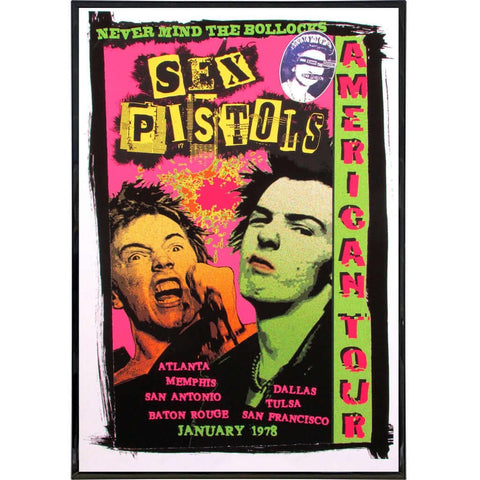 Sex Pistols American Tour Poster Print - The Original Underground