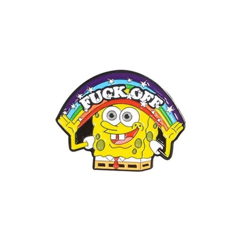 Spongebob "Fuck Off" Enamel Pin - The Original Underground