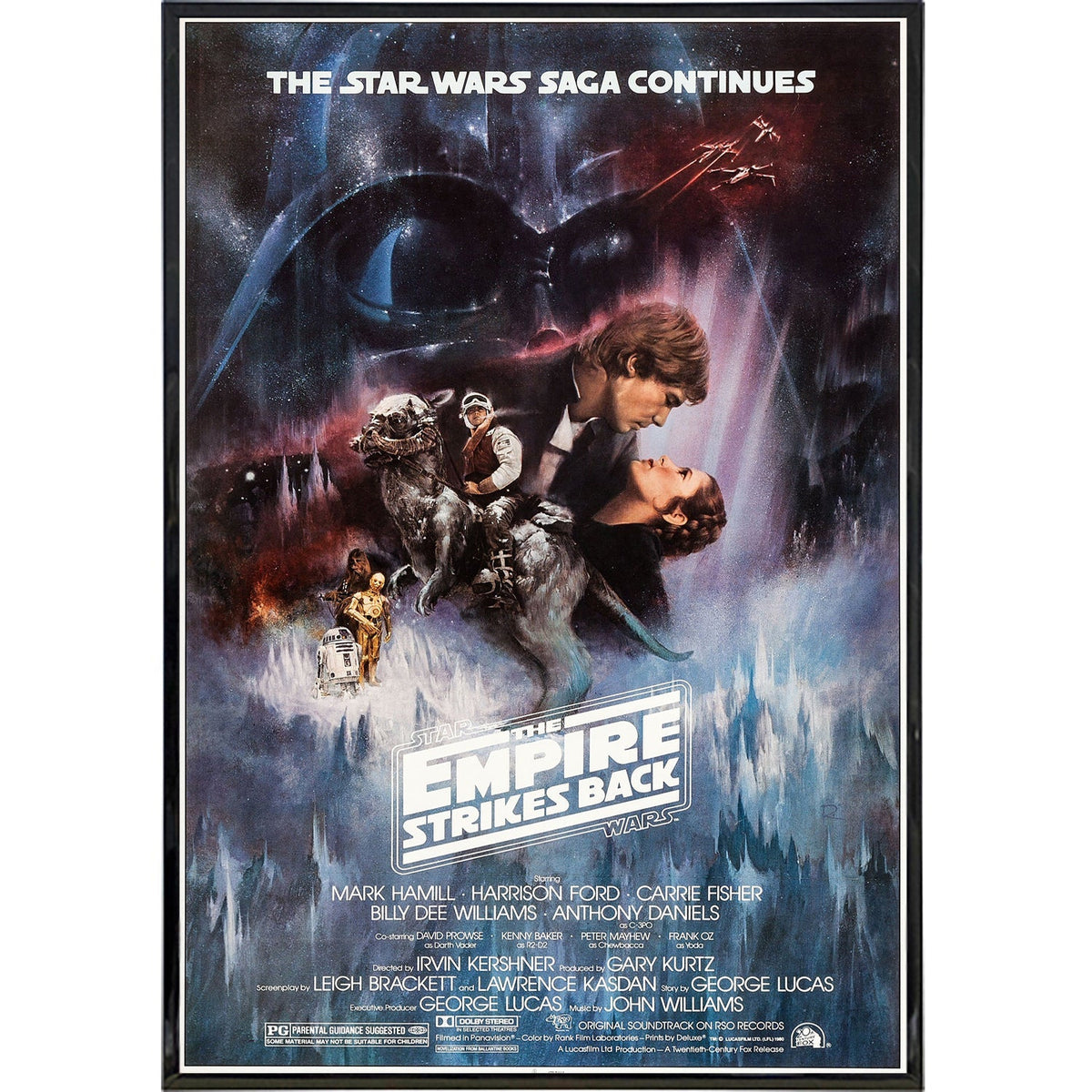 Star Wars The Empire Strikes Back Film Print Original Underground