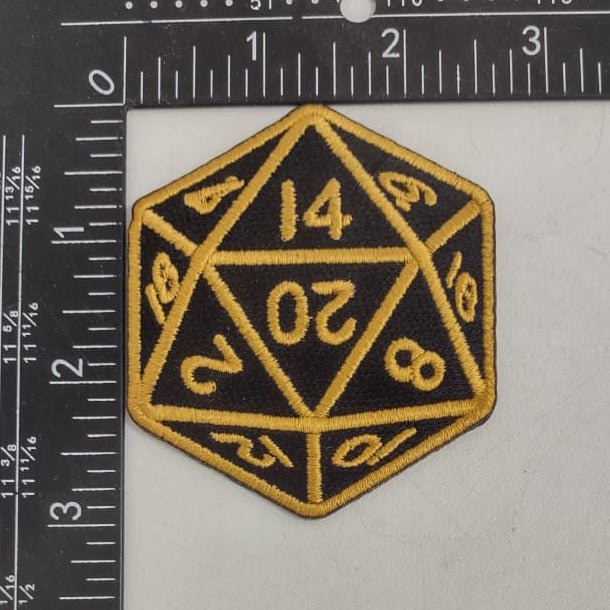 20 Sided Die Patch - The Original Underground