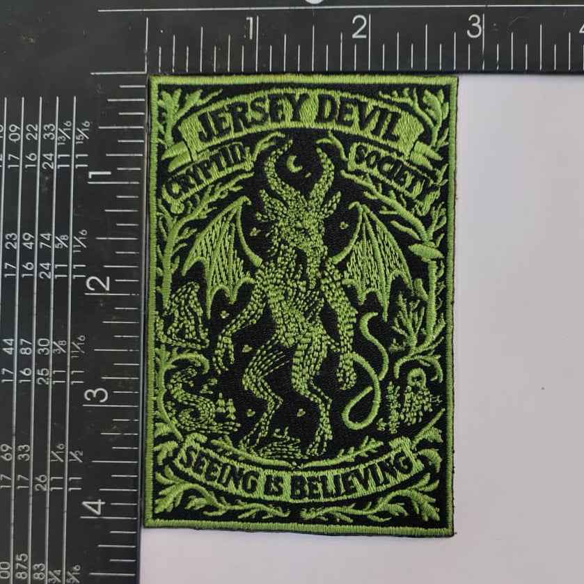 Jersey Devil Cryptid Society Patch