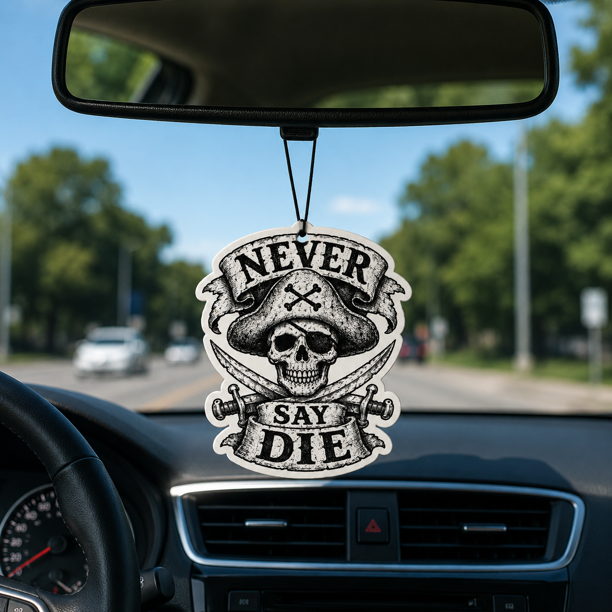 Never Say Die Air Freshener - The Original Underground