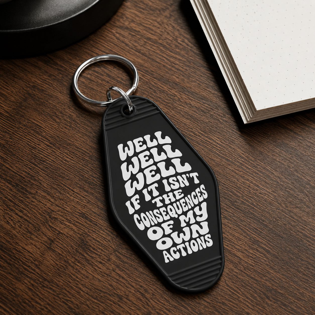 Well If It Isn't the Consequences Room Keychain - The Original Underground