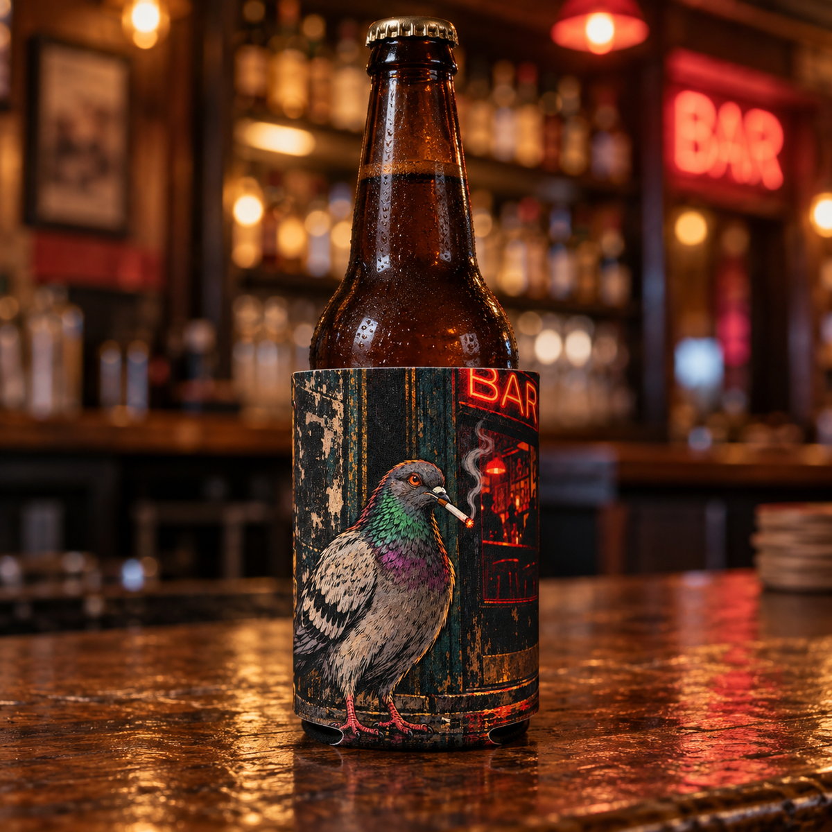 Last Call Pigeon Koozie - The Original Underground
