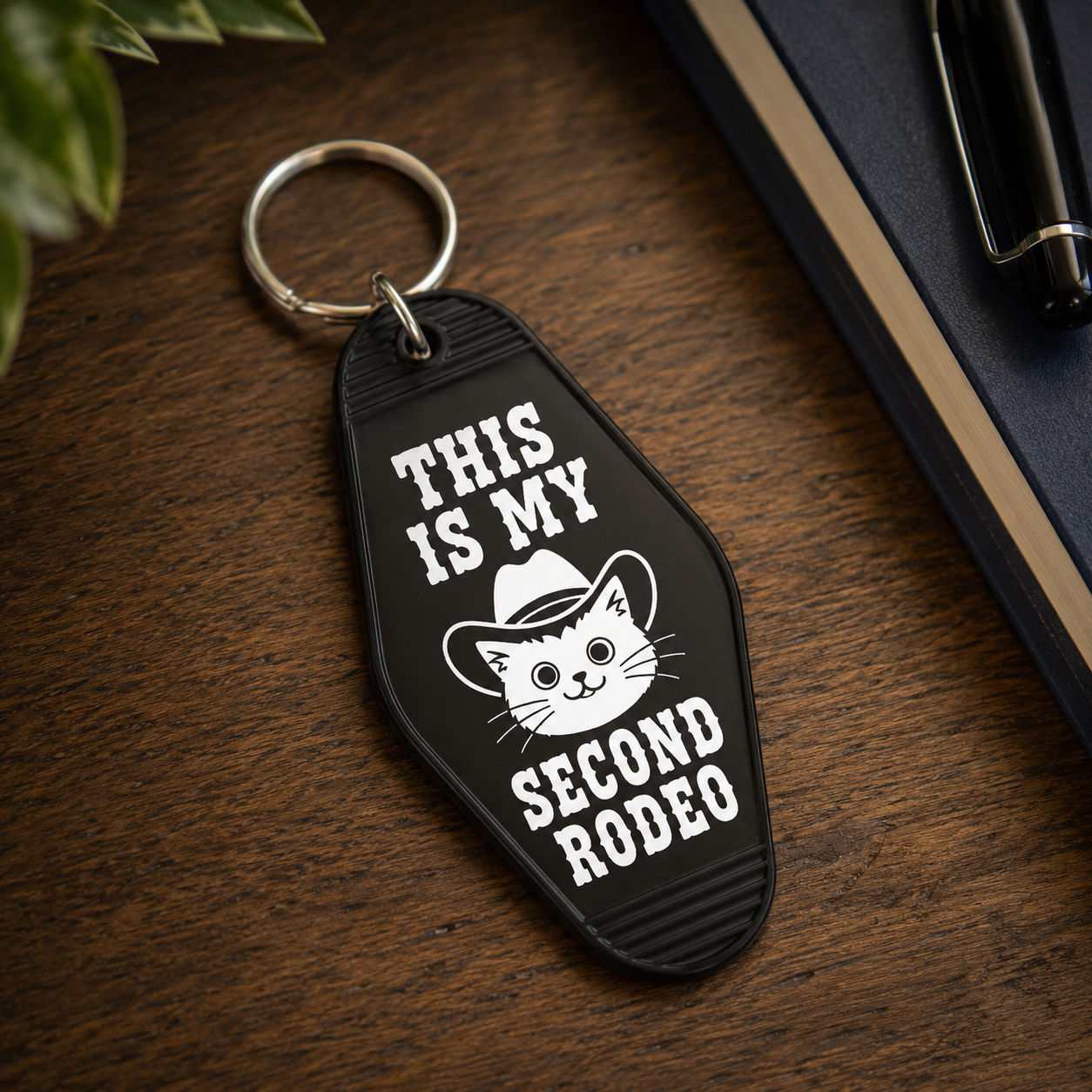  This is My Second Rodeo Room Keychain - The Original Underground