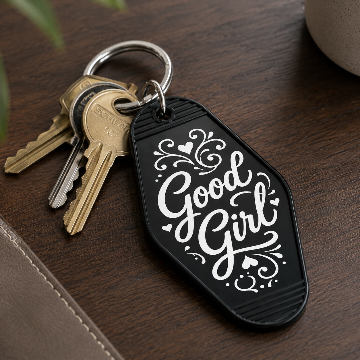 Good Girl Room Keychain - The Original Underground