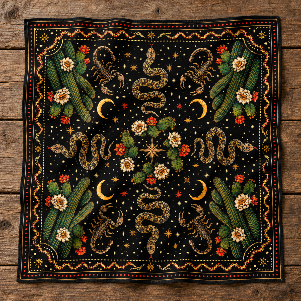 Moonlit Desert Bandana - The Original Underground