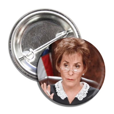 Judge Judy Button - The Original Underground