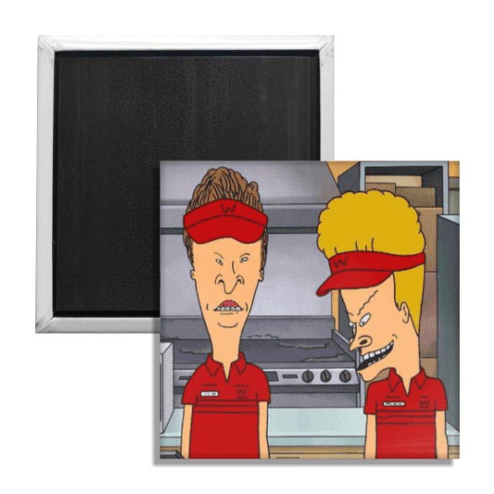 Beavis and Butt-Head Fridge Magnet - The Original Underground