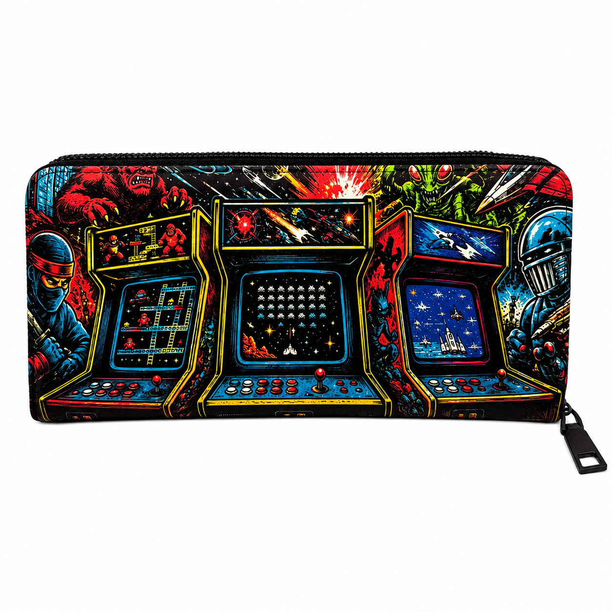 Arcade After Dark Clutch Wallet - The Original Underground