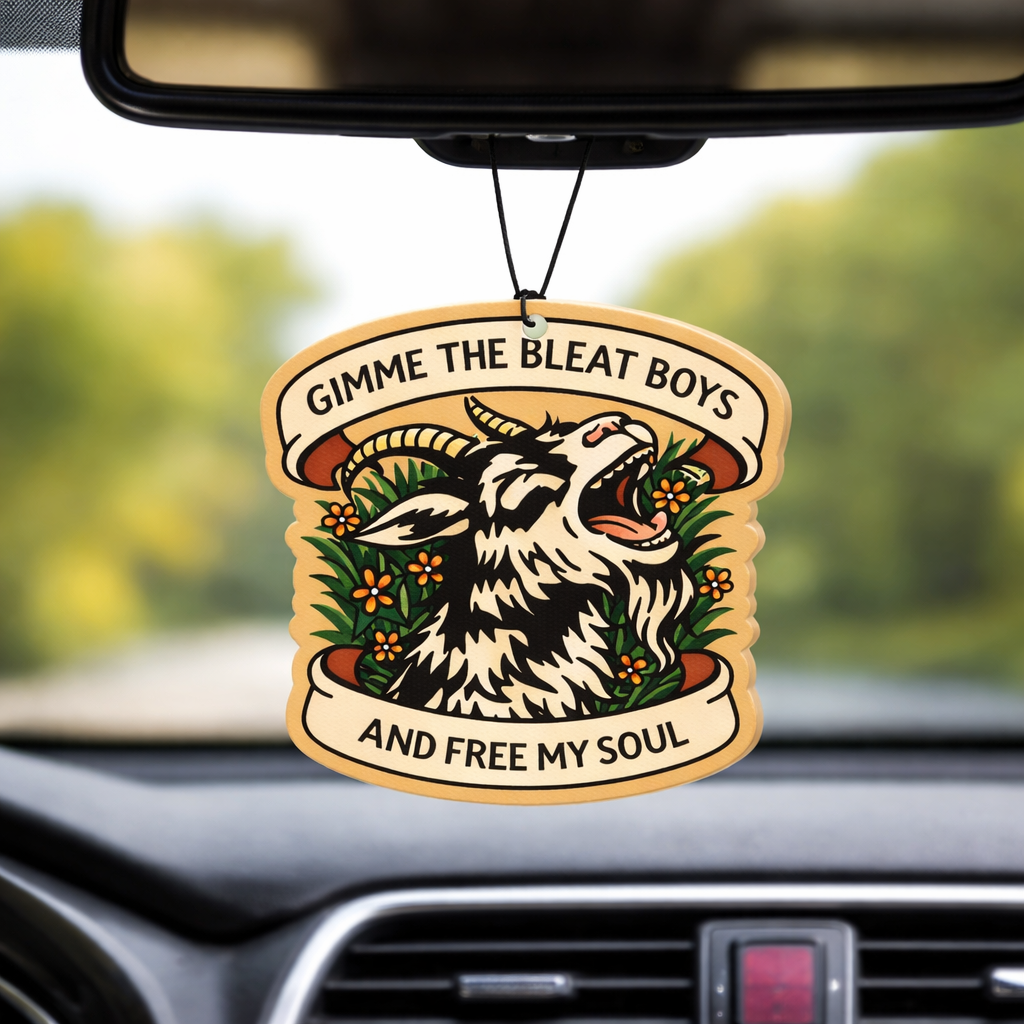 Gimme the Bleat Boys and Free My Soul Air Freshener - The Original Underground