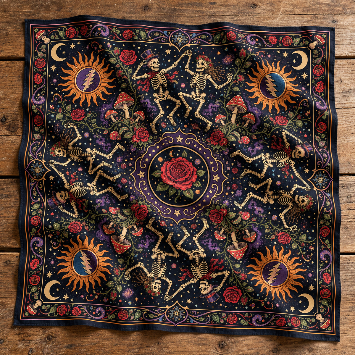 Psychedelic Ramble Bandana - The Original Underground