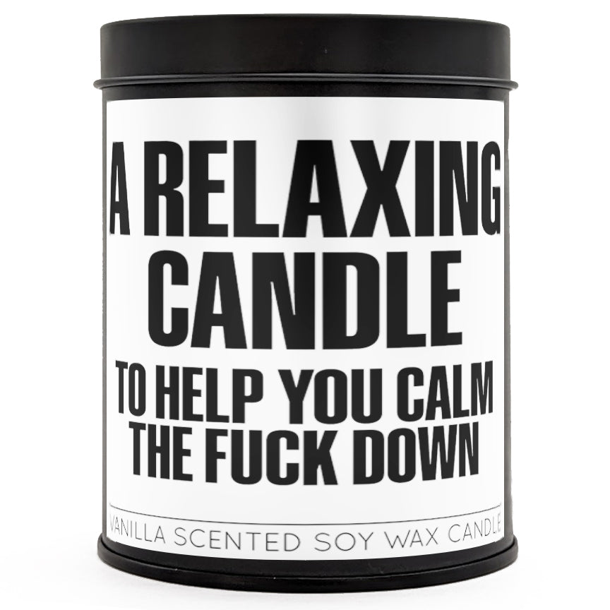 A Relaxing Candle to Calm Scented Candle - Shady Front