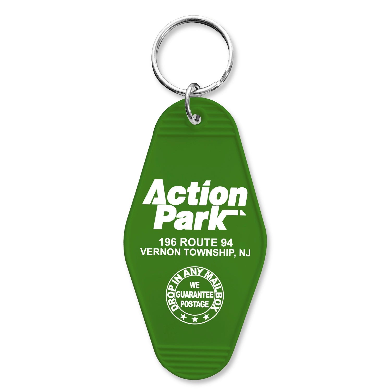 Action Park Room Keychain - Shady Front