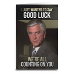 Airplane! "Good Luck" Card - The Original Underground / theoriginalunderground.com