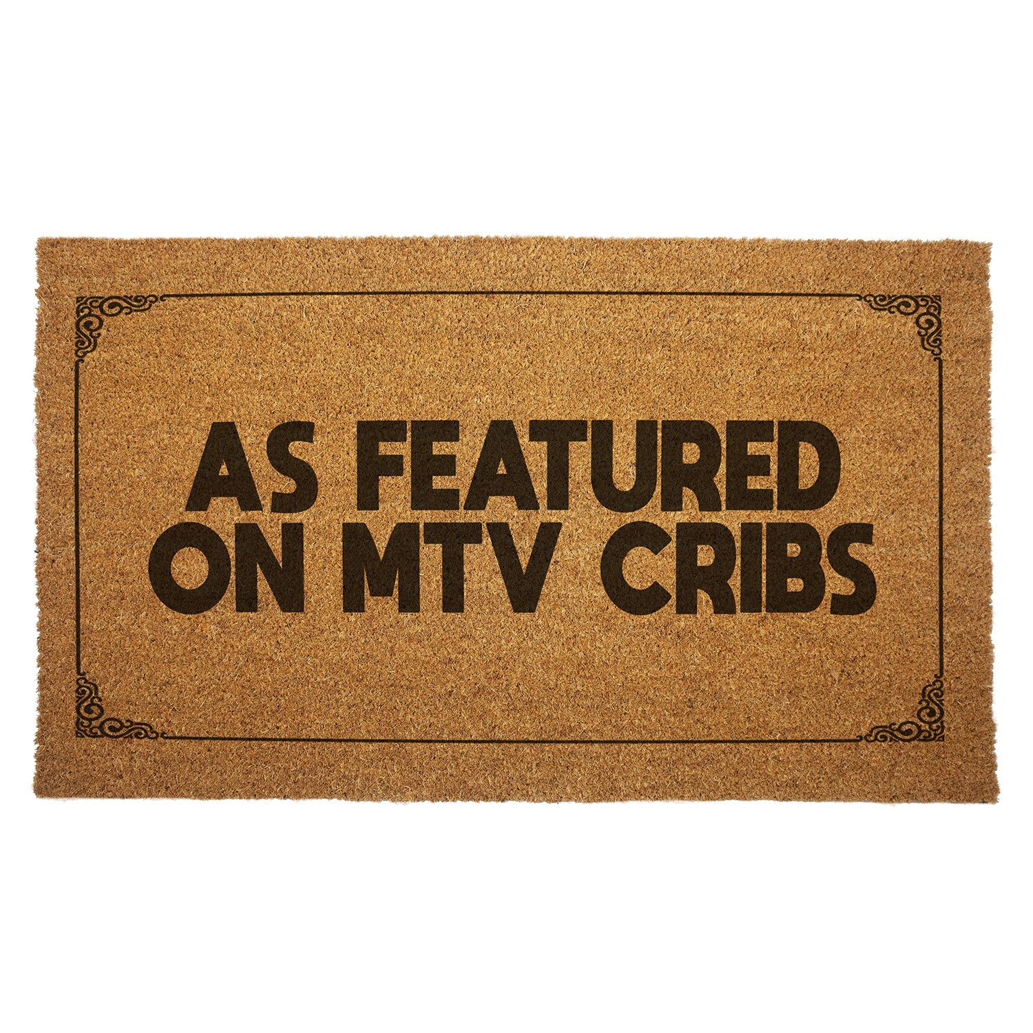 As Featured on Cribs Door Mat - Shady Front
