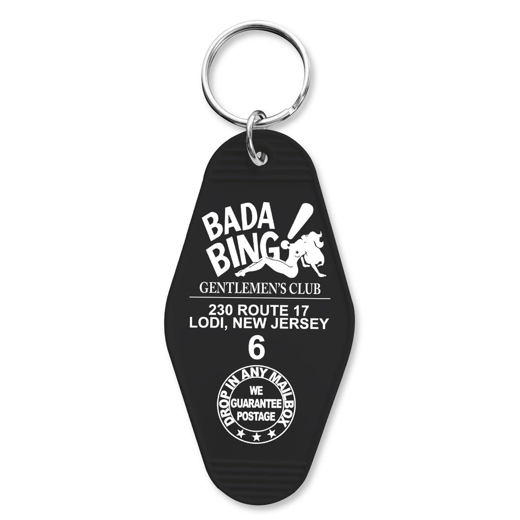 Bada Bing Gentlemen's Club Room Keychain | The Original Underground