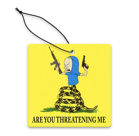 Beavis "Are You Threatening Me" Air Freshener - The Original Underground / theoriginalunderground.com