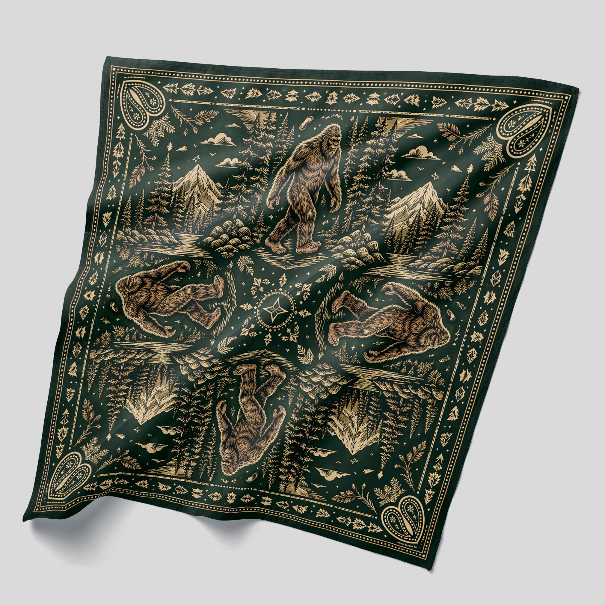 Bigfoot Lives Bandana - The Original Underground