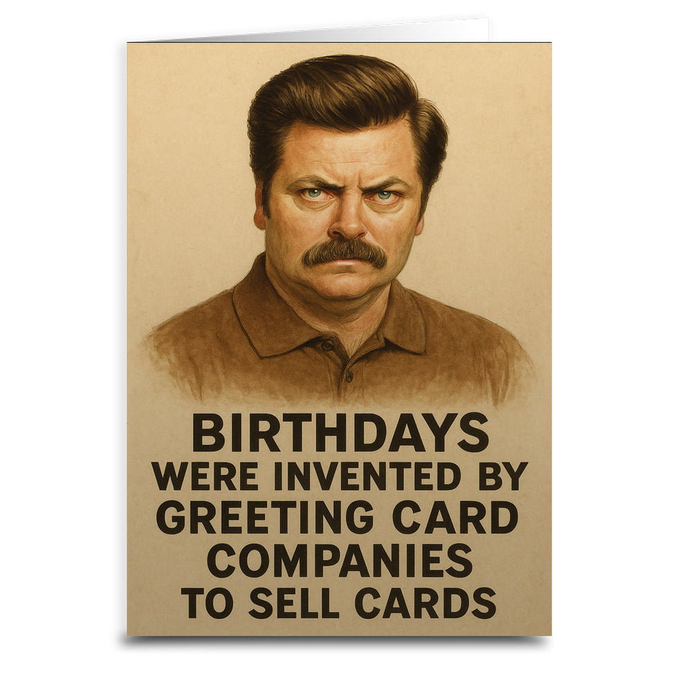 Birthdays Were Invented by Hallmark Greeting Card – The Original ...