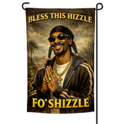 Snoop Dogg Bless This Hizzle Garden Flag