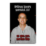 Britney Spears Survived Card - The Original Underground / theoriginalunderground.com