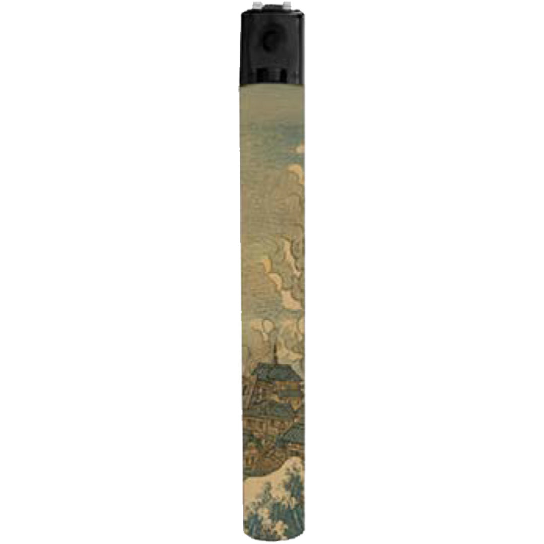 Cat Destroying City Ukiyo-E Lighter - The Original Underground