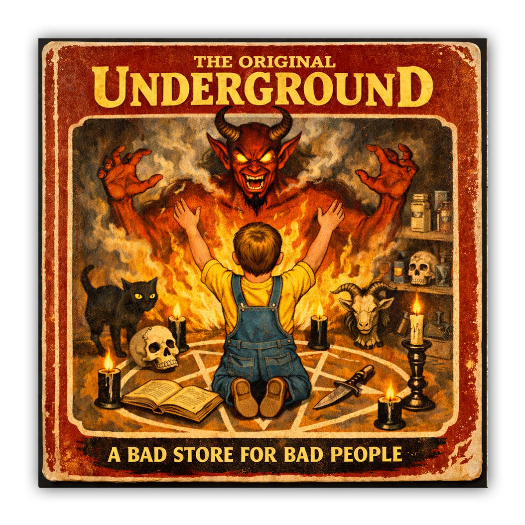 Underground Work Sticker $5 Original Underground Sticker Bundle | 5-Pack Vinyl Decals – The ...