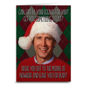 Christmas Vacation "Can I Refill Your Eggnog?" Greeting Card - Shady Front