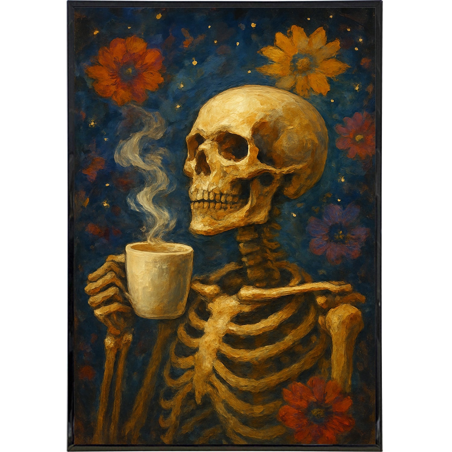 Coffee After Death Original Poster Print - Shady Front