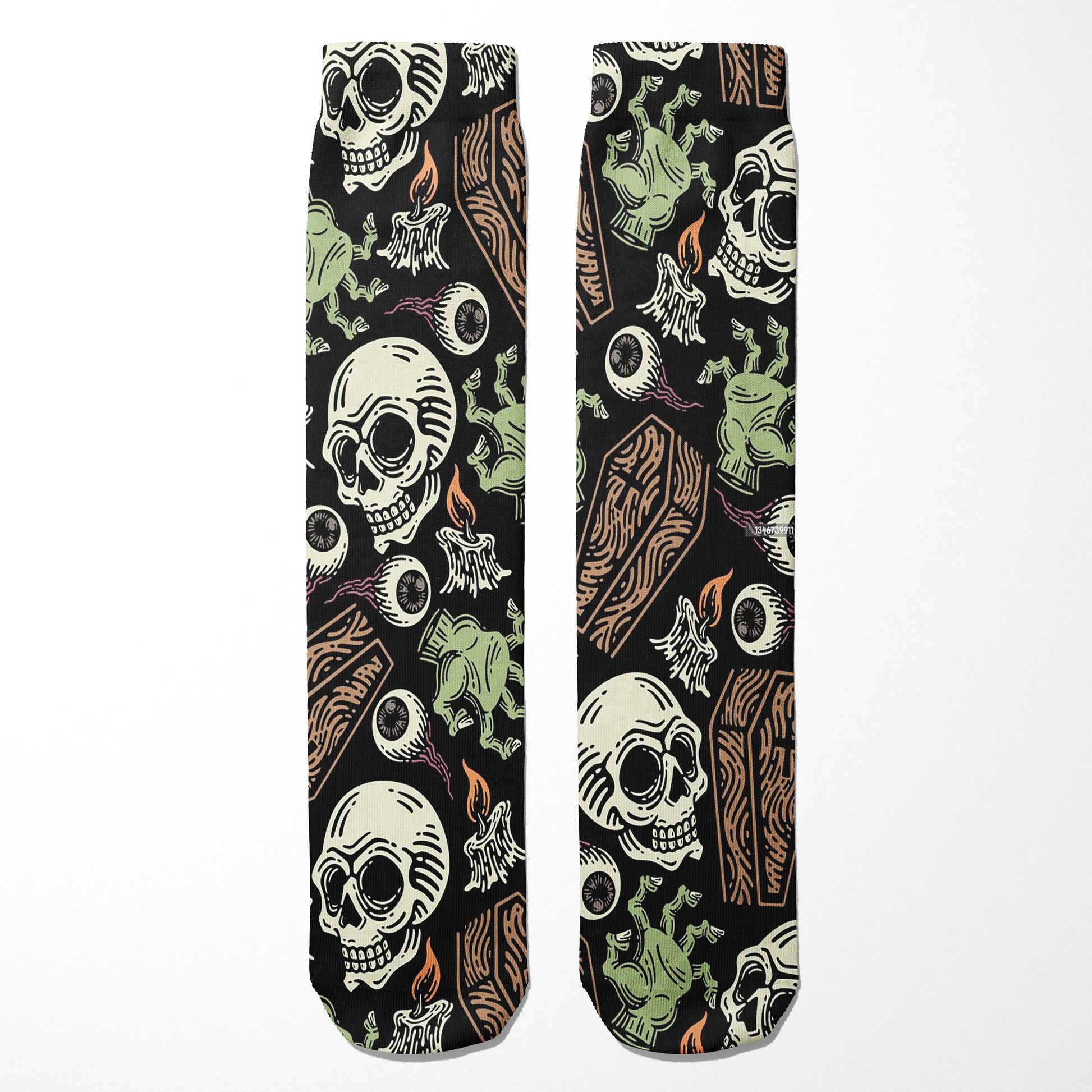 Coffins and Skulls Socks - The Original Underground