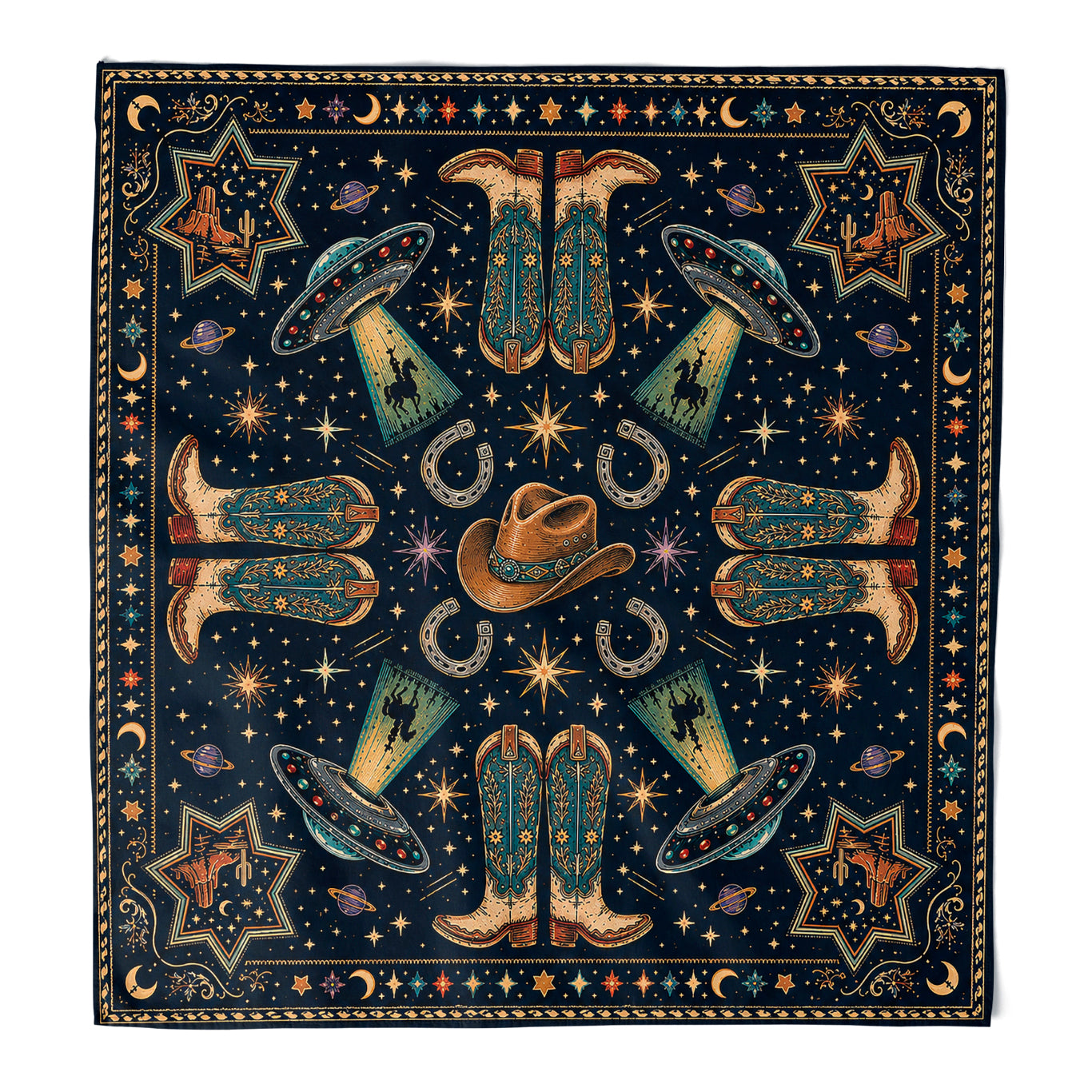 Cosmic Cowboy Bandana - The Original Underground