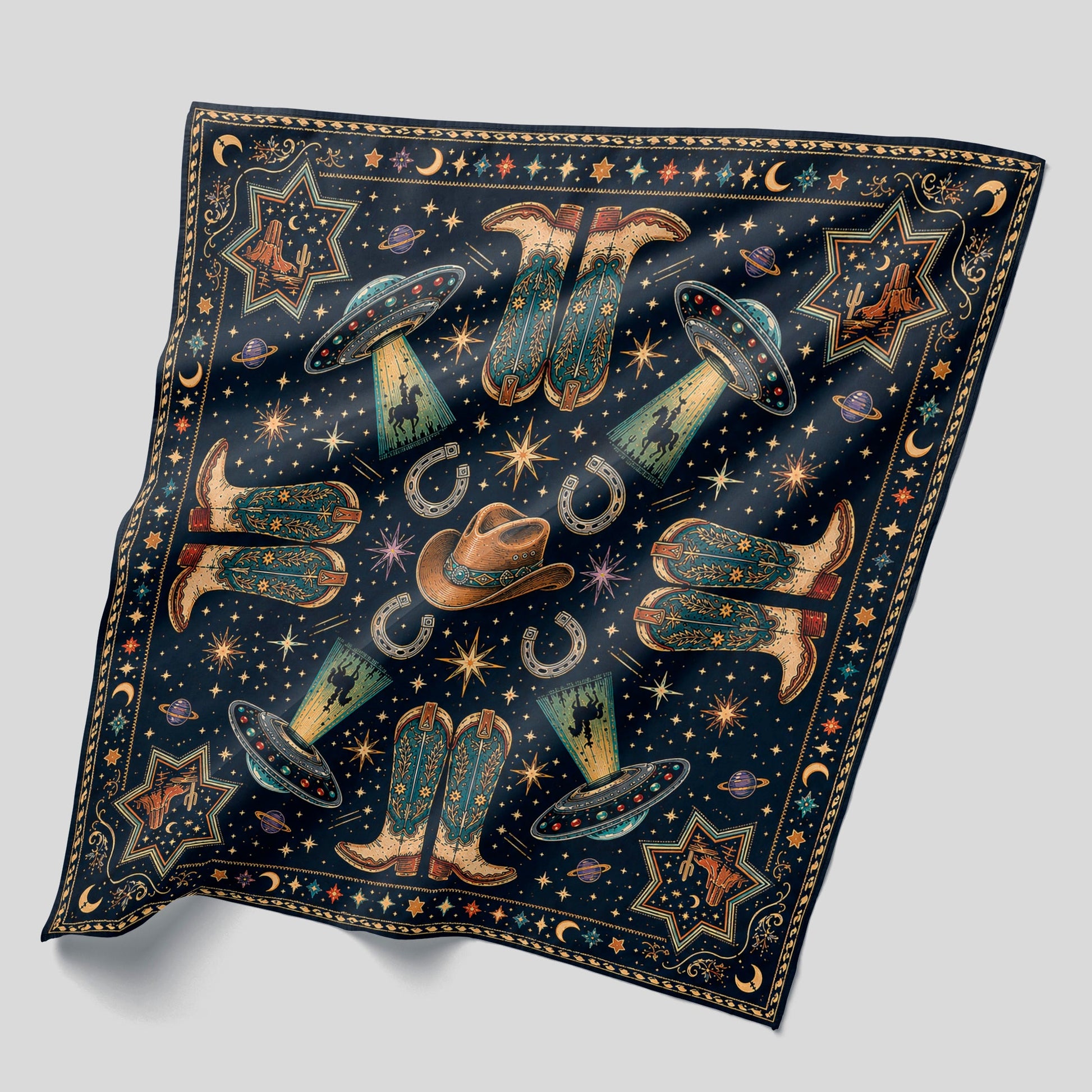 Cosmic Cowboy Bandana - The Original Underground