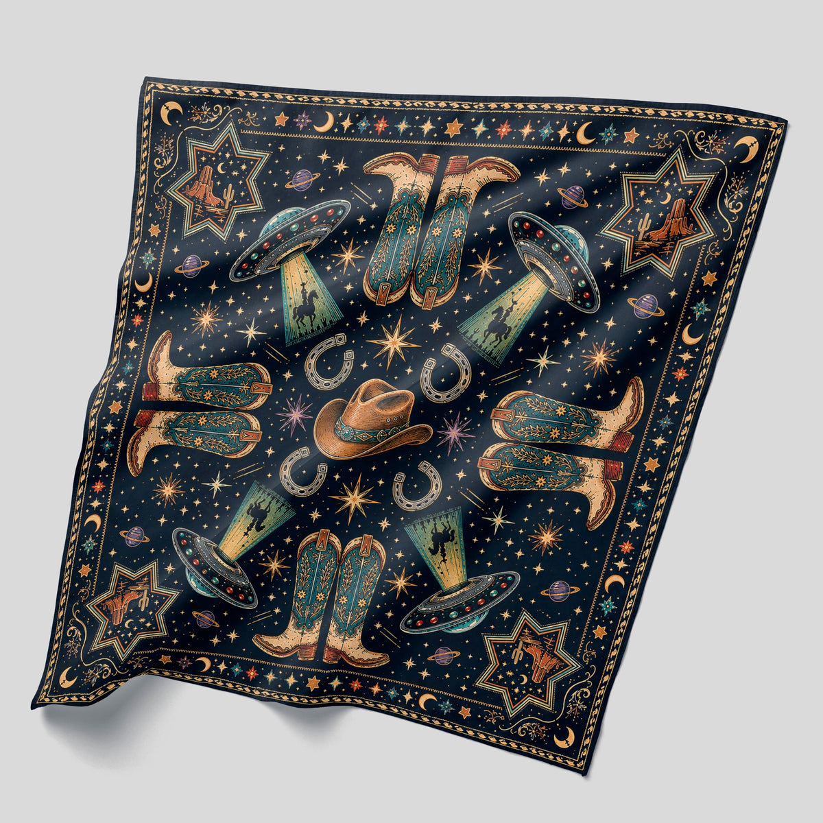 Cosmic Cowboy Bandana - The Original Underground