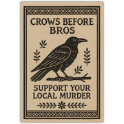 Crows Before Bros Sticker - The Original Underground