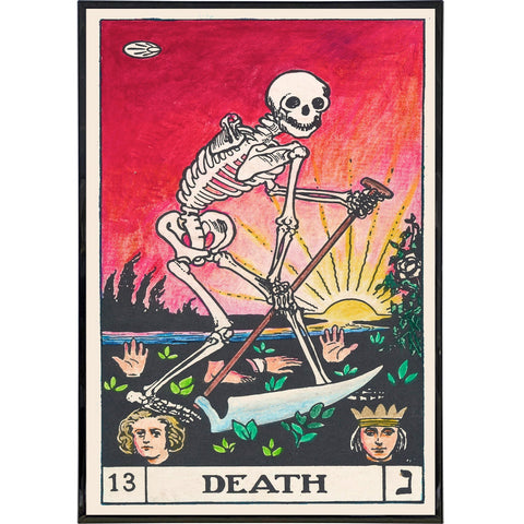 Death Tarot Card Print - The Original Underground / theoriginalunderground.com