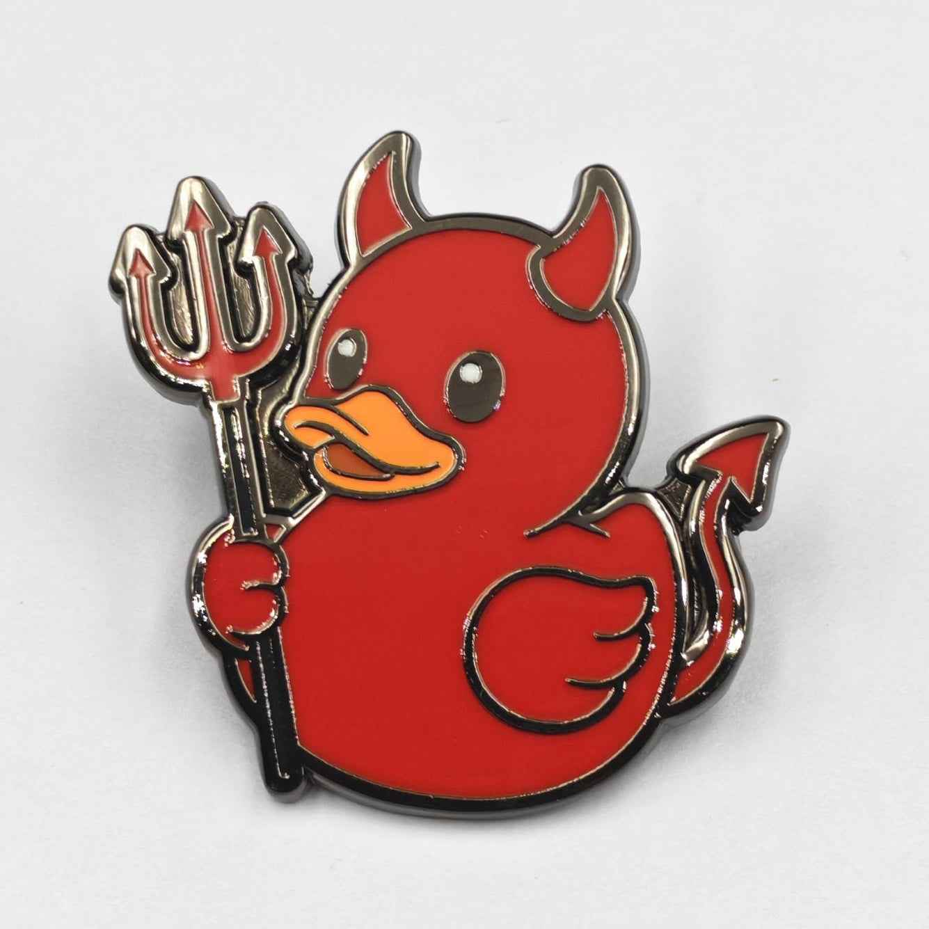 Devil Deck Enamel Pin